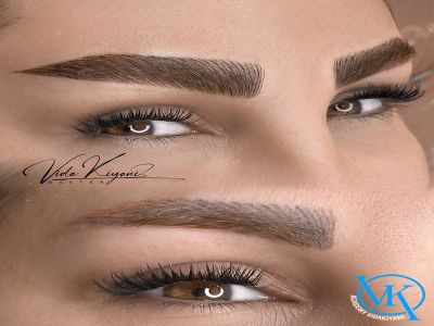 تفاوت فیبروز ابرو با میکروبلیدینگ در ماندگاری